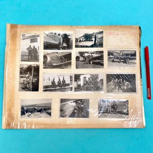 Lote siguiente: Álbum de Fotos Antiguas: Aviones de Combate y Militares en Uruguay