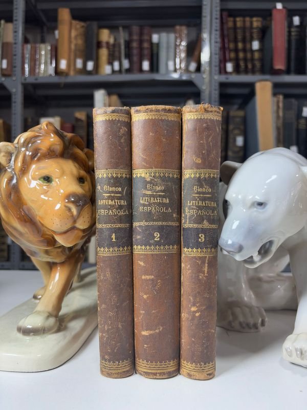 Lote siguiente: Libro de Literatura Española del Siglo XIX por Francisco Blanco García