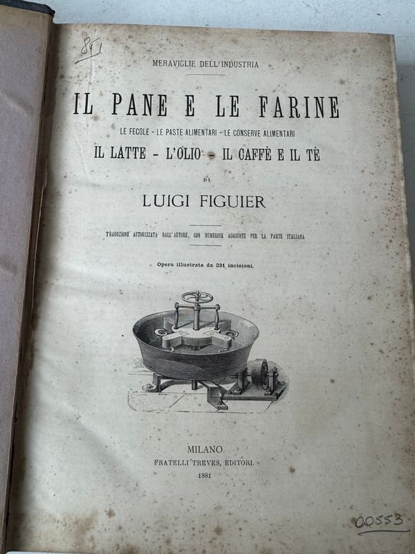 Libro antiguo de Luigi Figuier - Editor Fratelli Trevi - imagen 2