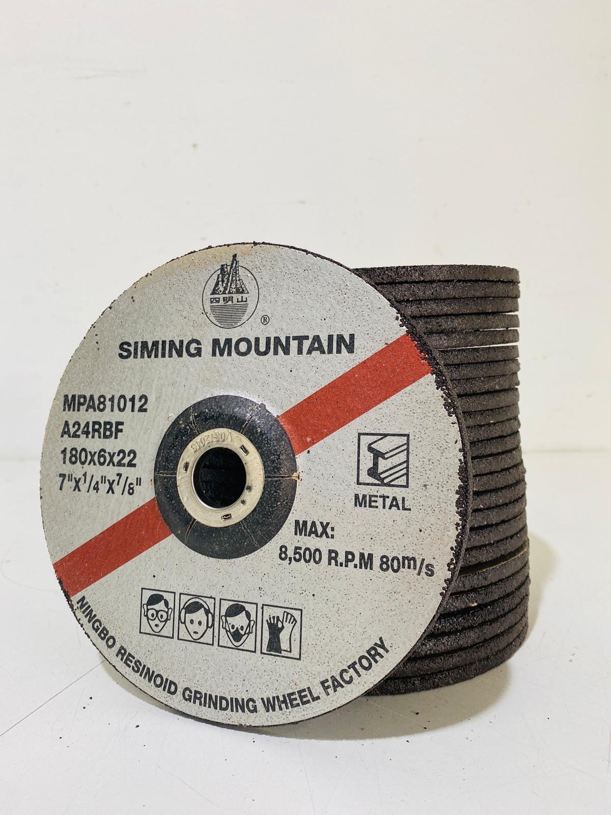 Item lote-x25-discos-de-desbaste-de-7-2 - Image 0