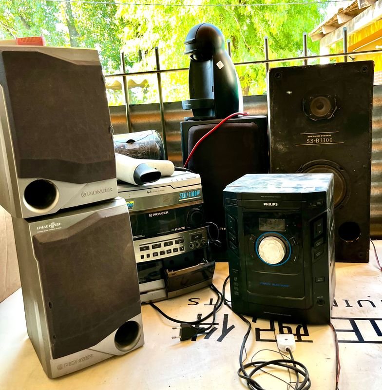 Equipo de audio y electrodomésticos en venta