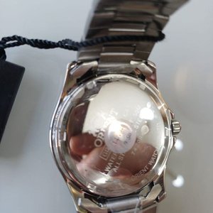 Reloj Orient Acero Inoxidable Cuarzo Plateado Calendario 42mm - imagen 8