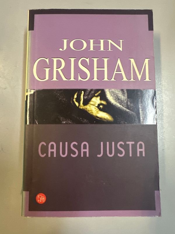 Lote siguiente: Libro Causa Justa de John Grisham