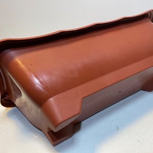 3 Macetas Jardineras Plásticas Terracota Arqplast 38x17x14cm - imagen 3