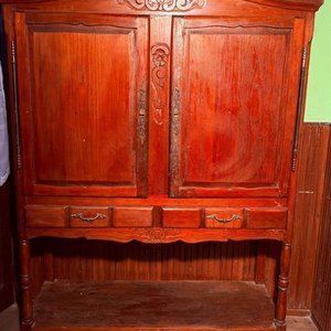 Aparador Provenzal de Madera con 2 Puertas y 2 Cajones - imagen 8
