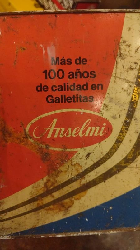 Lata de galletitas Vintage ANSELMI - imagen 3