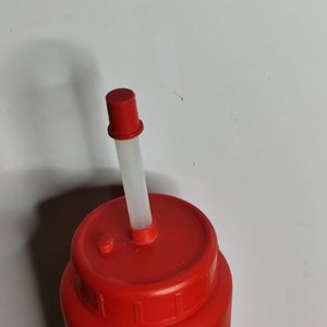 Caramañola Roja Coca-Cola con Pico y Sorbete - imagen 3