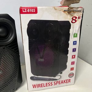 Parlante Inalámbrico Bluetooth LZ-8103 de 8 Pulgadas con Micrófono - imagen 3