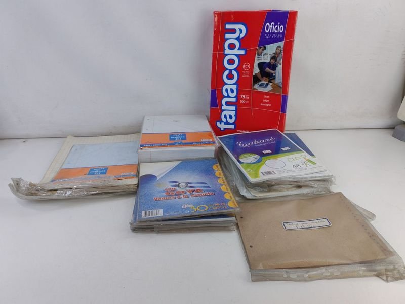 Lote siguiente: Lote de Papeleia y Libros Variados