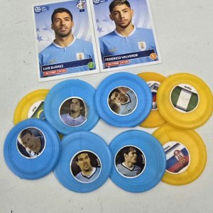 Figuritas y Tazos de Fútbol Uruguayo: Luis Suárez y Fede Valverde - imagen 3