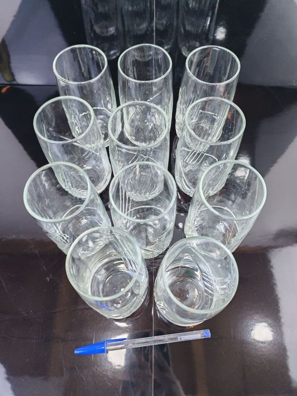 Vasos de cristal transparente - imagen 3