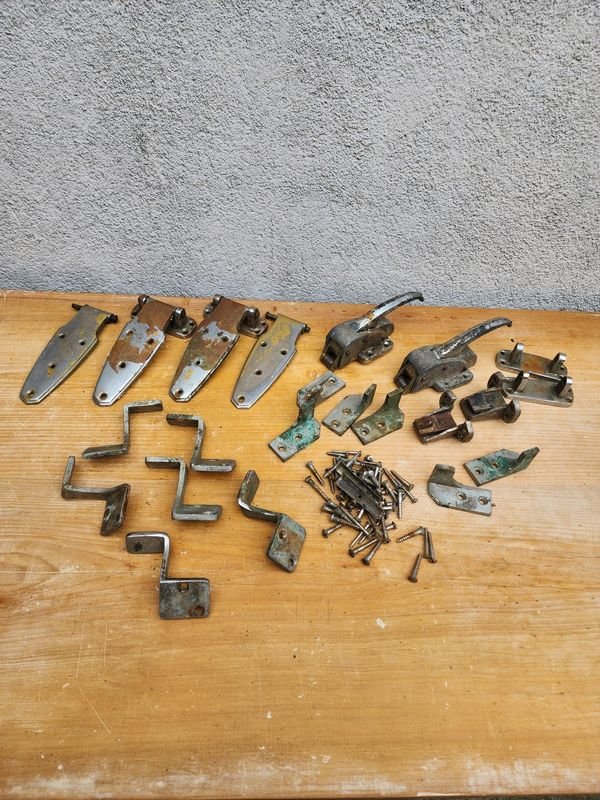 Piezas de Heladera Comercial de Bronce Macizo - Bisagras y Herrajes - imagen 1