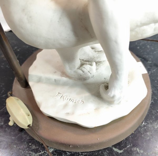 Figurita de mujer desnuda Rosenthal firmada Klimsch - imagen 3