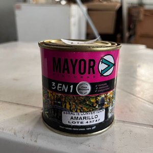 Lote anterior: Esmalte Convertidor Mayor 3 en 1 Color Amarillo 225 ml