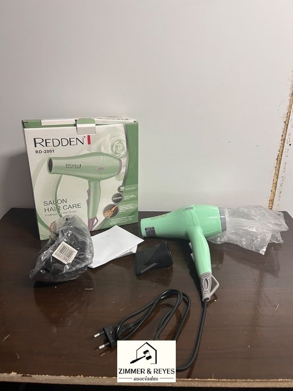 Secador de Pelo REDDEN RD-2001 Profesional 1200W Verde