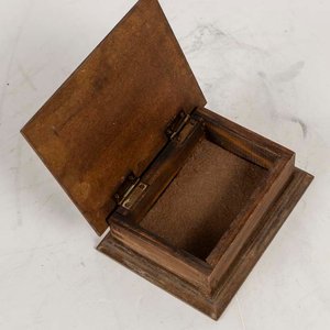 Cofre de Madera Estilo Torres García Moderno - imagen 2