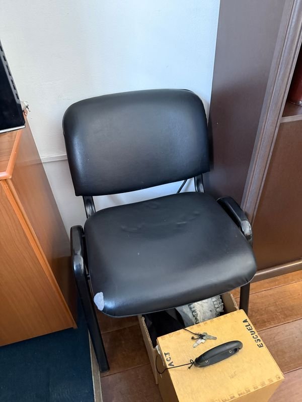 Silla de escritorio de cuero