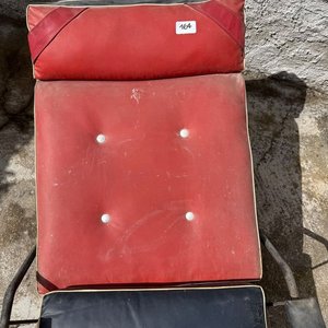 Reposera de Hierro Plegable con Almohadones - imagen 4