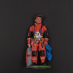 Figura de Bombero en Plomo Colección Del Prado, España - imagen 4