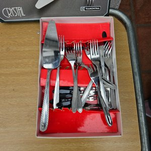 Set de Cubiertos para Postre Tramontina Crystal Acero Inoxidable - imagen 3