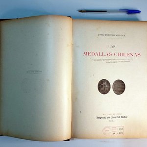 Lote siguiente: Antiguo Libro "Las Medallas Chilenas" de José Toribio Medina (1901)