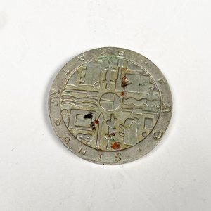 Moneda de Plata FAO Uruguay 1969 - imagen 3
