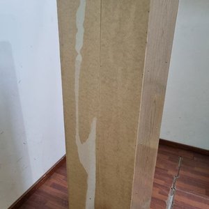 Mueble Auxiliar Blanco con Puerta y Estantes Abiertos - imagen 4