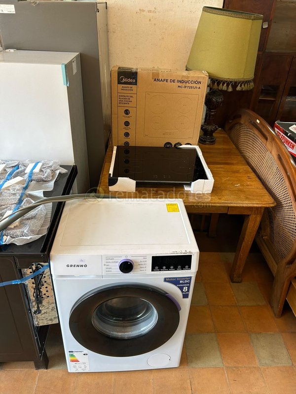 Anafe Eléctrico Midea y Lavarropas Gorenje