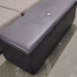 Puff Rectangular Negro para Pie de Cama o Asiento - imagen 8