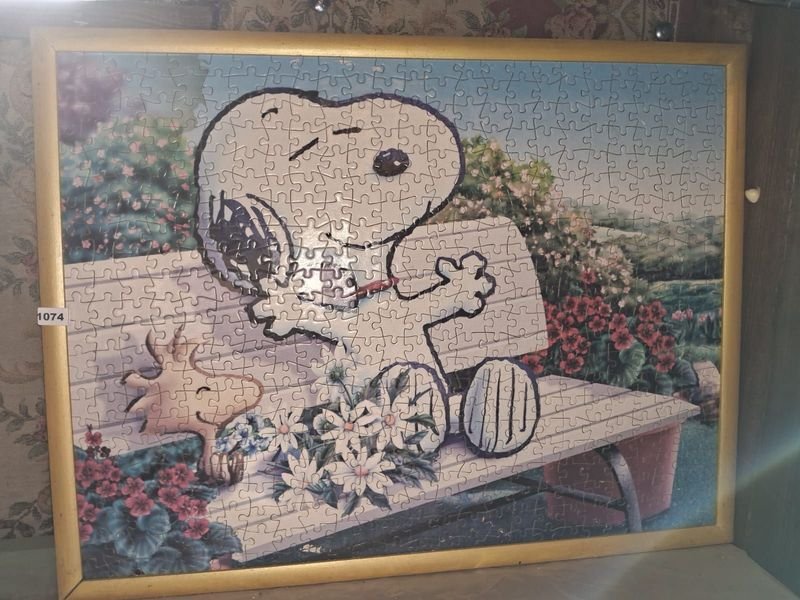 Puzzle de Snoopy enmarcado - imagen 4