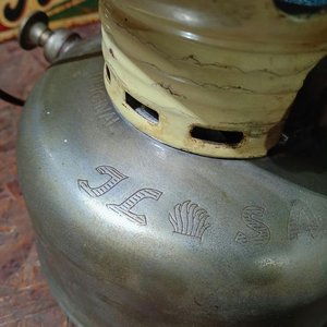 Farol a Queroseno Antiguo Marca "TJISA" Registrado N° 58310 - imagen 3