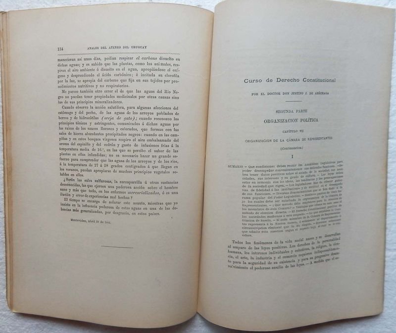 Revista Anales Del Ateneo Del Uruguay, una publicación mensual de 1884 - imagen 6