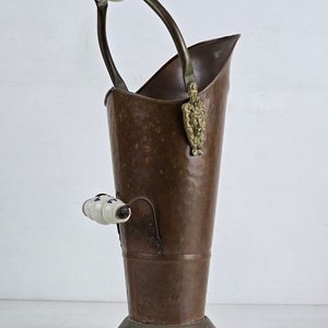 Tarro Metálico con Detalles en Cerámica y Bronce - imagen 6