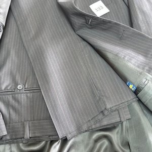 Traje de Vestir Talle 58 Rayado Oscuro - imagen 4