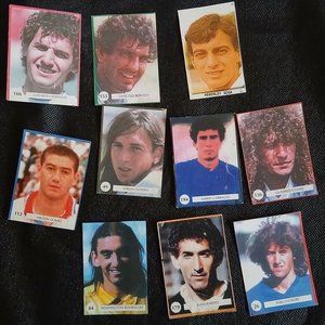 Lote siguiente: Figuritas Fútbol Uruguayo 1995: Colección de 10 Jugadores
