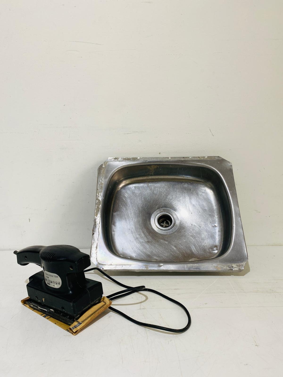 Item lote-x1-bacha-en-acero-inoxidable-lijadora-orbital - Image 0
