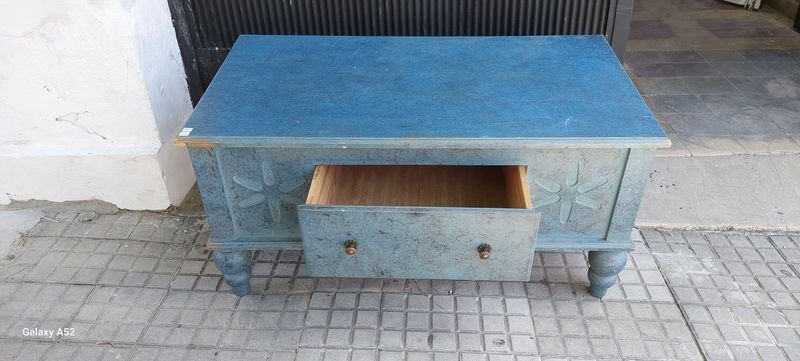 Mesa ratona en madera con cajón o mesa auxiliar - imagen 6