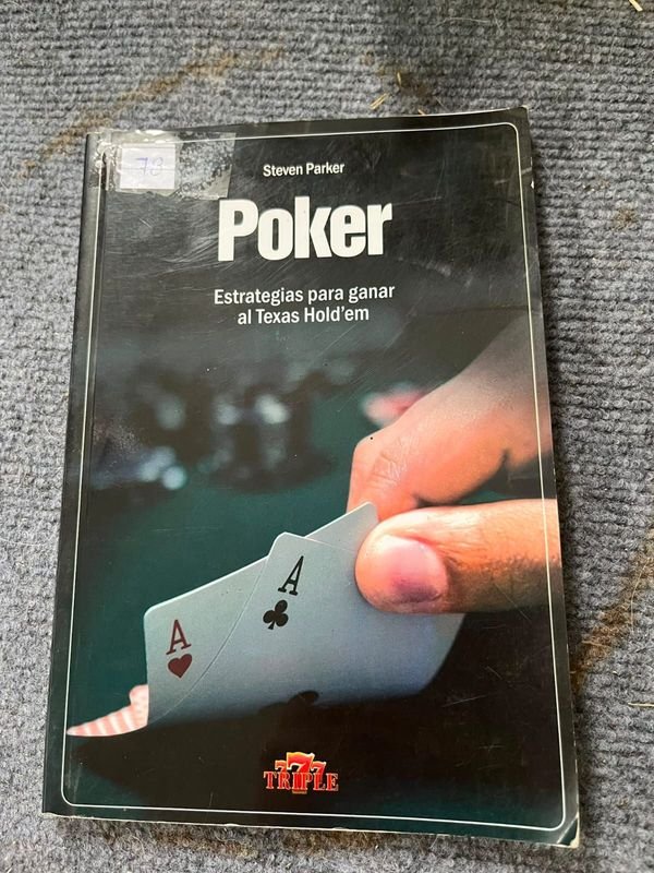 Libro "Poker: Estrategias para ganar al Texas Hold'em" por Steven Parker