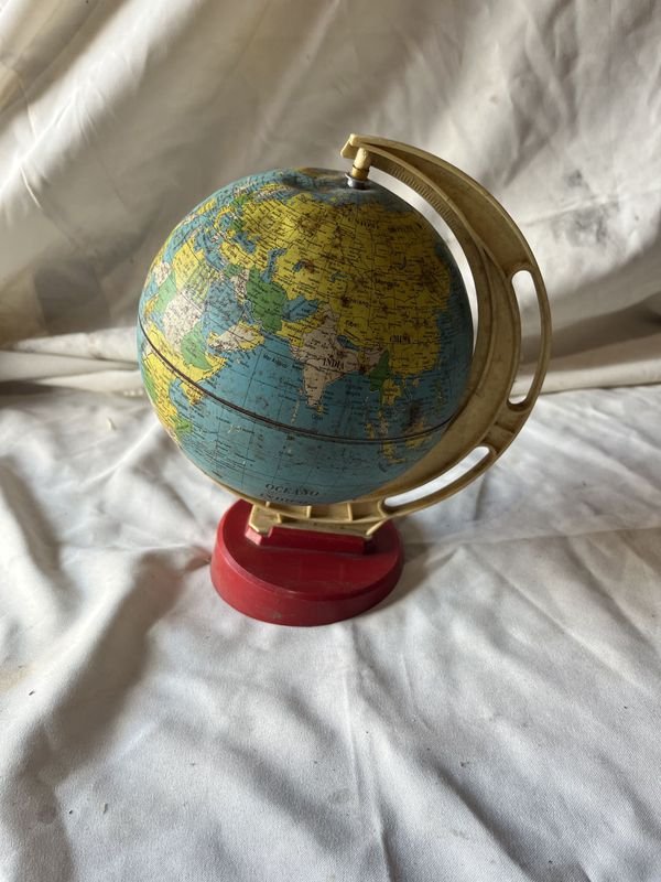 Globo Terráqueo de Lata - Accesorios para Vehículos - imagen 3