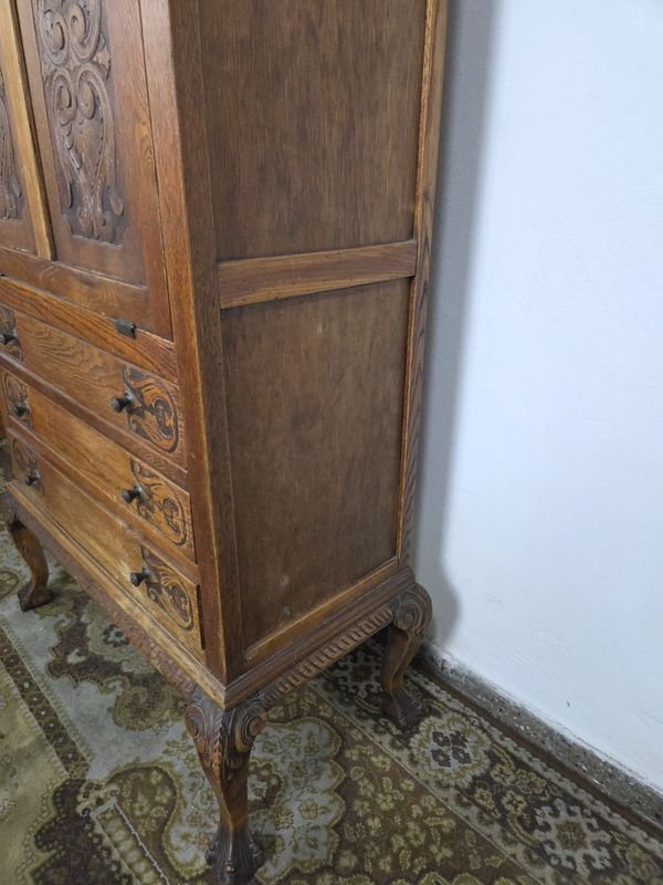 Aparador en roble estilo Reina Ana. - Muebles antiguos de alta calidad - imagen 10