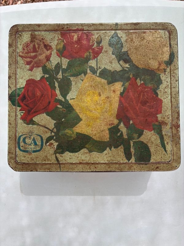 Antigua Caja De Galletas Anselmi - Colección de Arte y Antigüedades - imagen 3