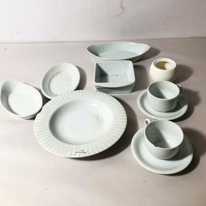 Lote anterior: Conjunto de Vajilla Blanca Schmidt de Porcelana, 10 Piezas