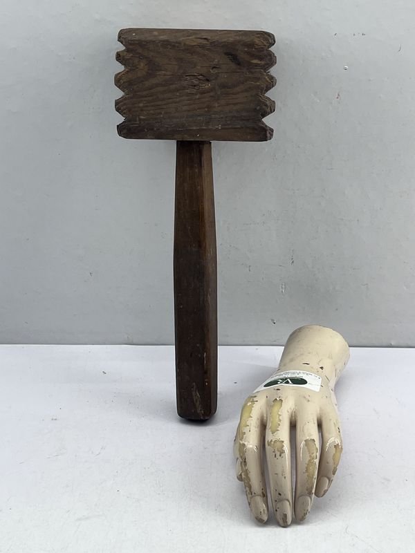 Tiernizador de Carnes de Madera Rústico