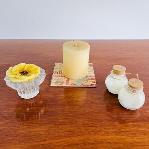 Lote de Velas Decorativas: Cactus, Flores, Piñas y Más - imagen 6