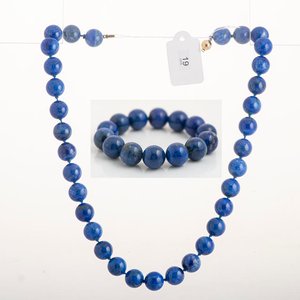 Lote anterior: Conjunto de Collar y Pulsera de Lapislázuli Azul
