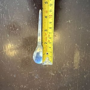 Seis Cucharas Pequeñas de Acero Inoxidable con Mango Largo - imagen 4