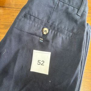 Pantalón de Gabardina Azul Talle 38 - imagen 2