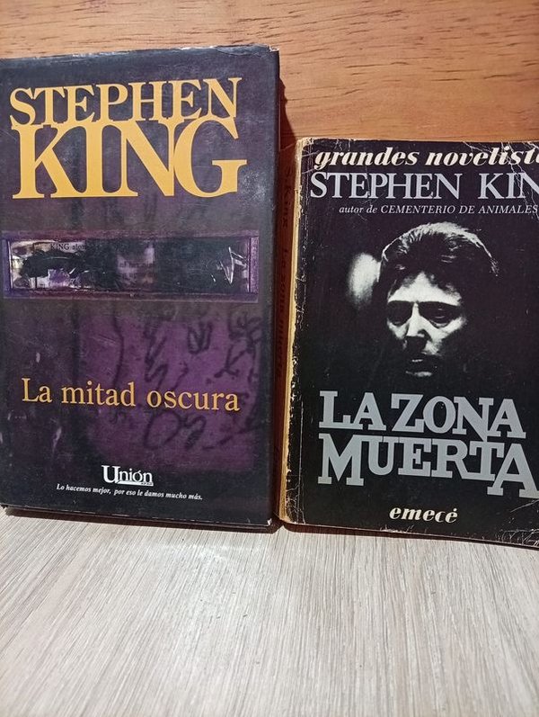 Dos Libros de Stephen King: La Mitad Oscura y La Zona Muerta