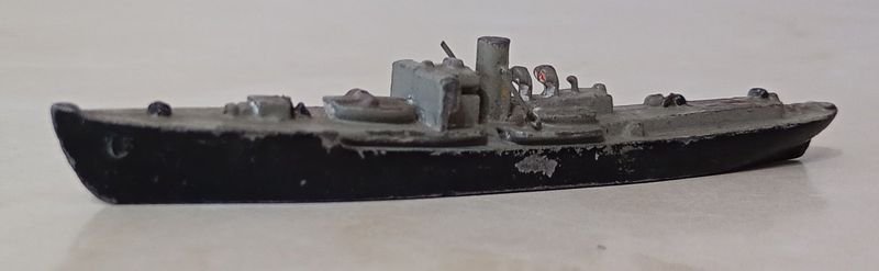 Barco de Guerra a escala de Plomo ALEMÁN. Colección - imagen 3