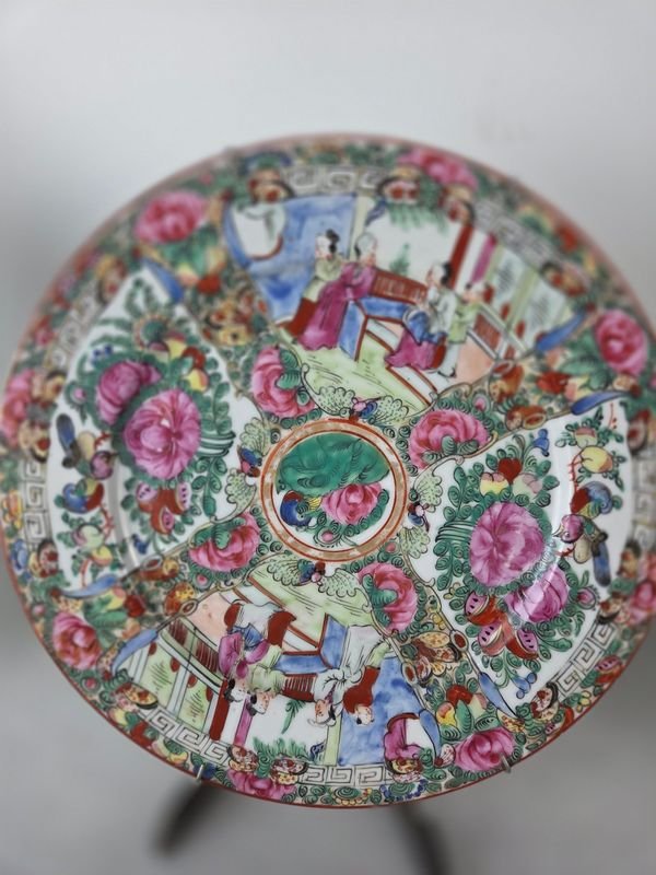Platos de porcelana oriental pintados a mano - imagen 4